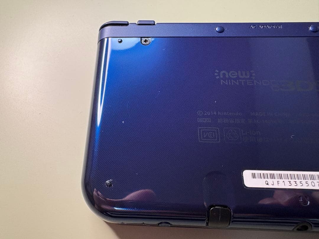 極美品‼️Newニンテンドー3DS LL メタリックブルー おまけソフト付き5