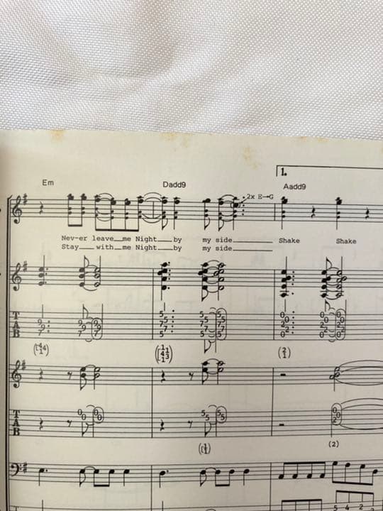 DEAD END デッドエンド shambara シャンバラ バンドスコア DEADEND