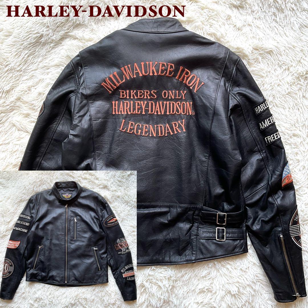 新品未使用✨ハーレーダビッドソン レザージャケット シングル