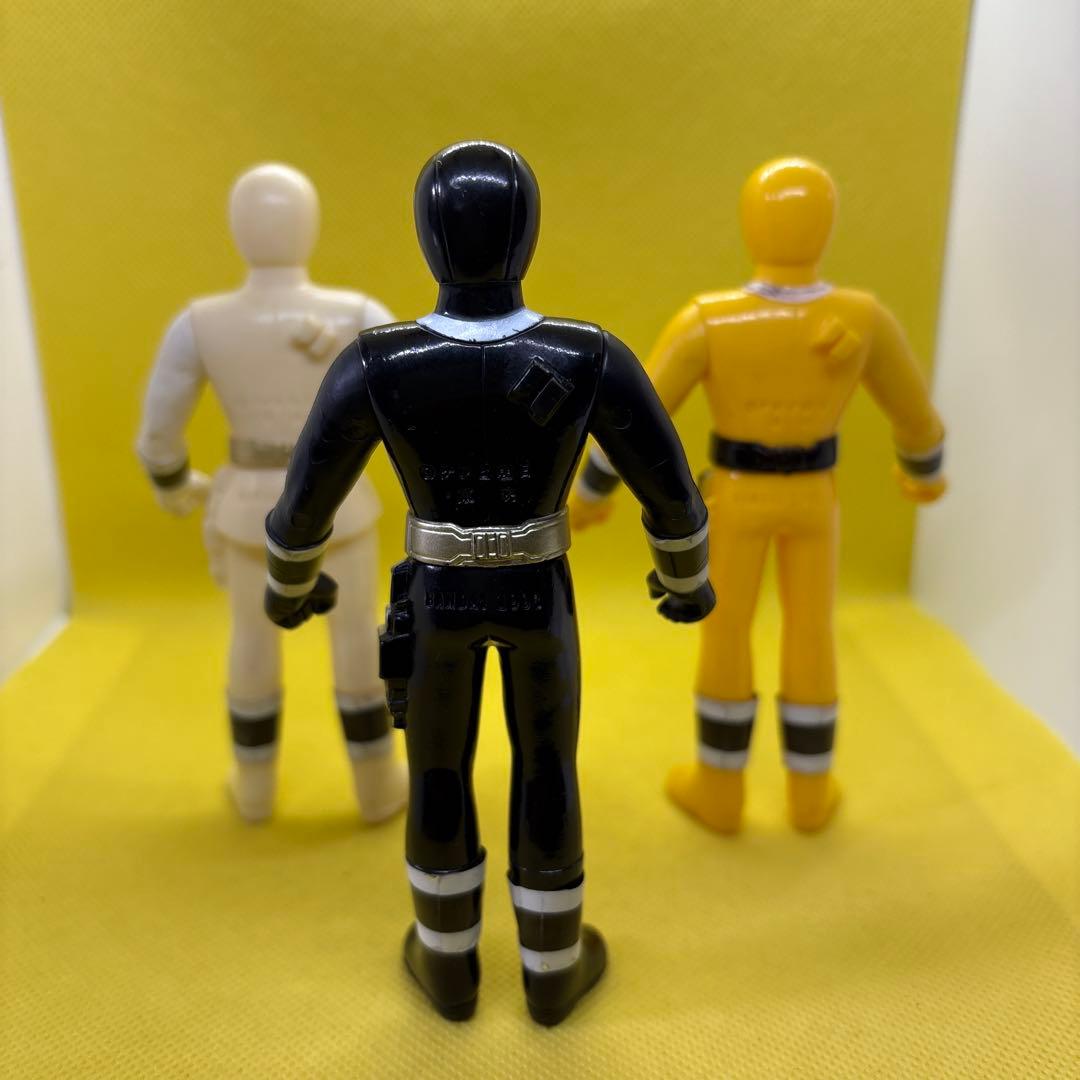 ☆レトロ 忍者戦隊カクレンジャーソフビ3体セット 当時品 - メルカリ