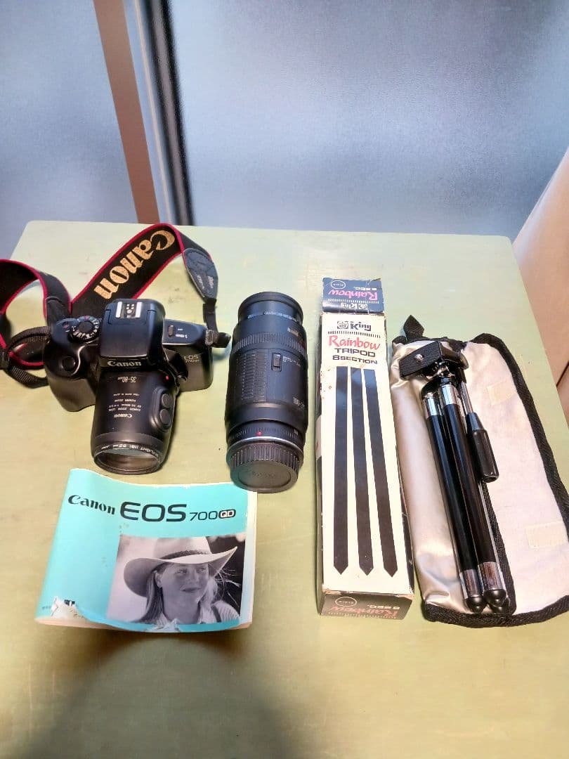 Canon EOS 700 一眼レフカメラ セット EOS Kiss 一眼レフカメラ 初心者 中古 一眼レフ Canon X7 レンズセット