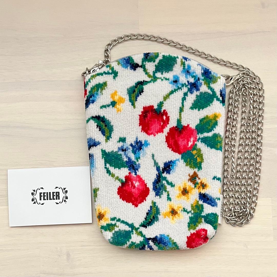 新品未使用】フェイラー スウィングチェリー スマホショルダー - メルカリ