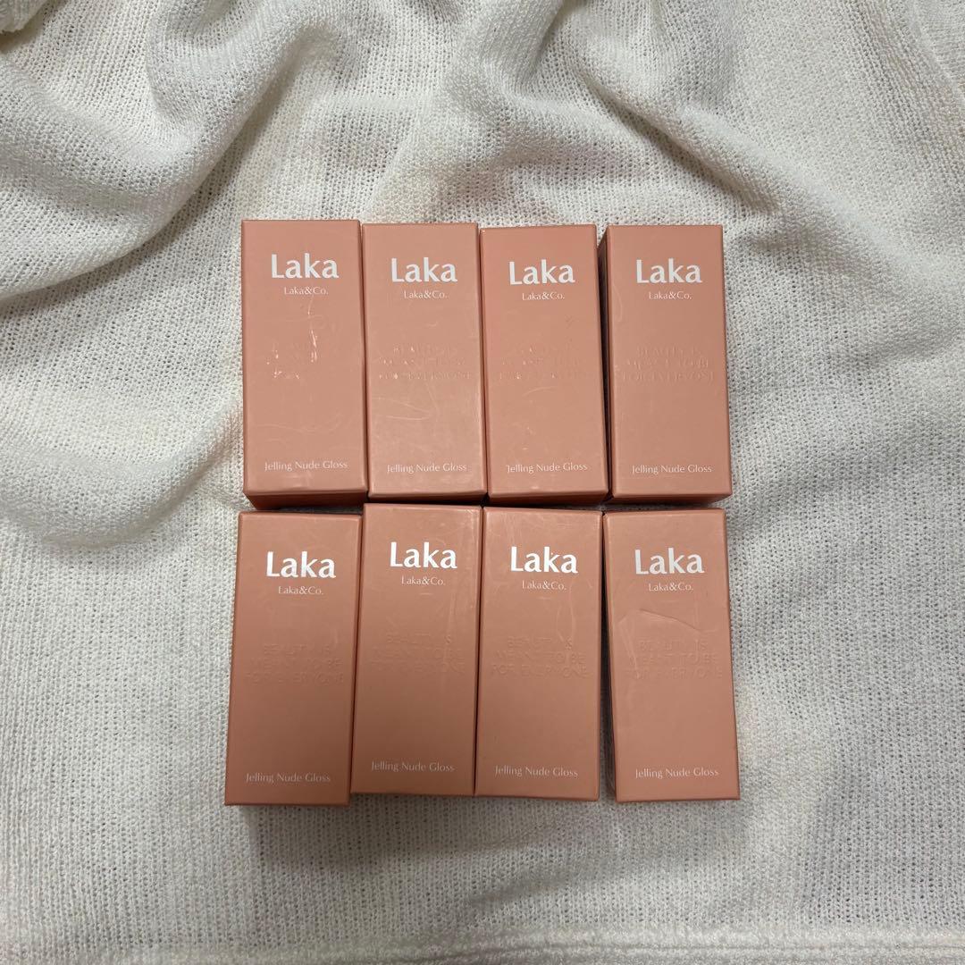 Laka リップグロス 8色セット LAKA☆Fruity Glam tint 2本セット (LAKA/リップグロス・口紅