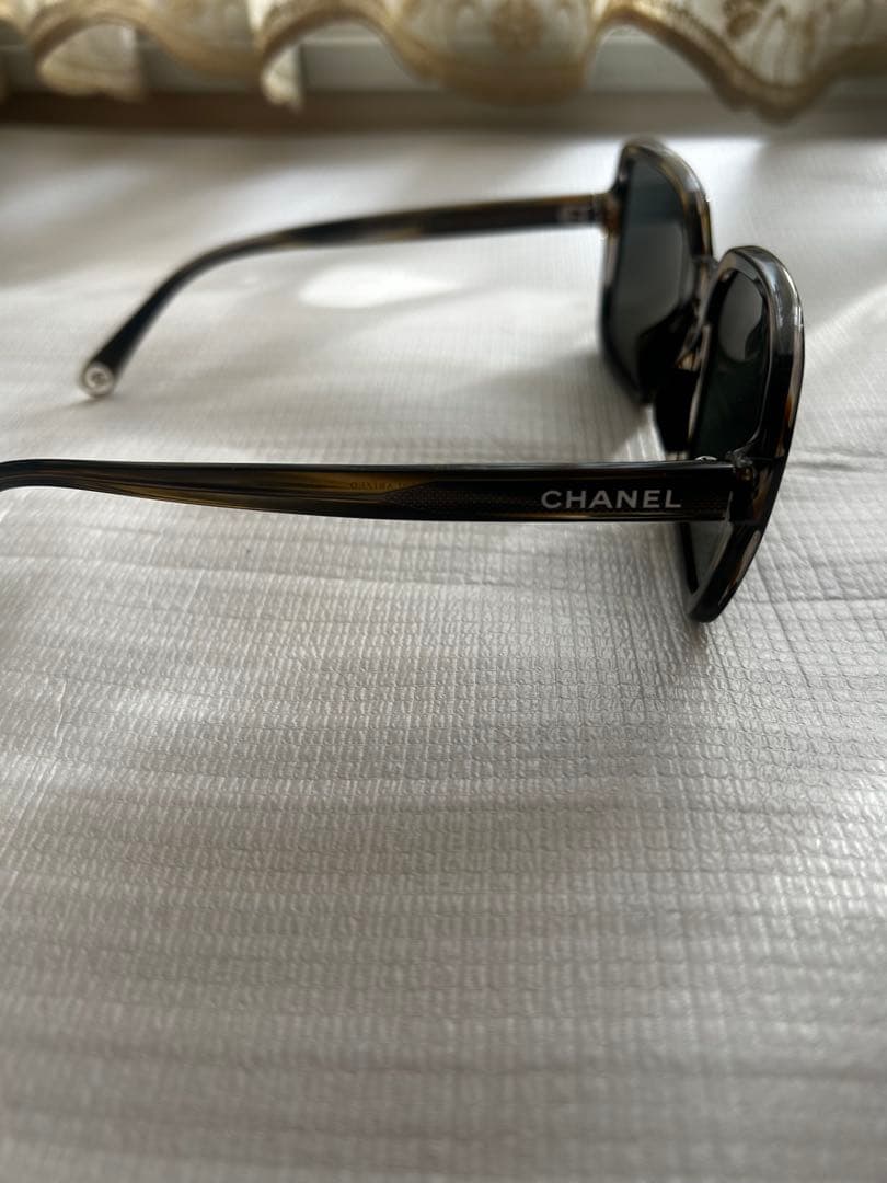 CHANEL サングラス 5505-A c.1729/58 茶系