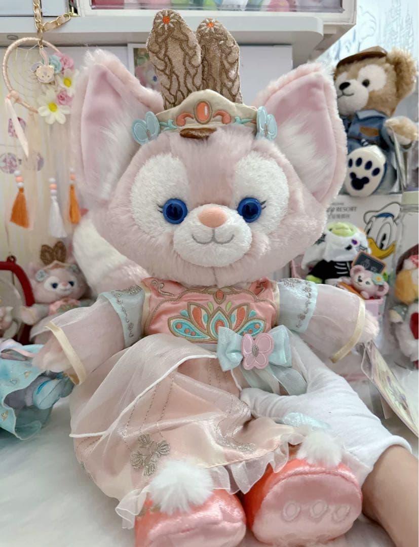専用 上海ディズニー❗️リーナベル 中秋 ぬいぐるみ sサイズ⑨+キー