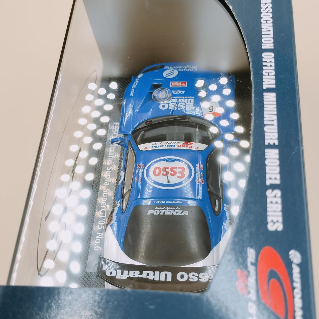 1/43 エブロ スープラ ESSO サイン入り 2005 脇阪寿一 飯田彰 - メルカリ