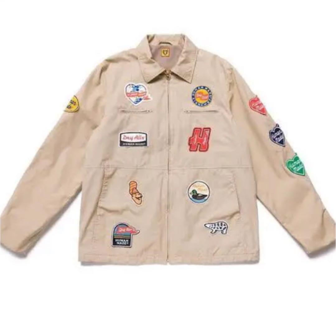 HUMAN MADE パッチワークジャケット - メルカリ