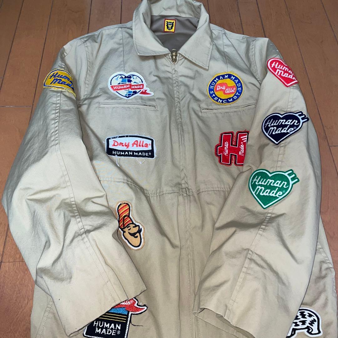 HUMAN MADE パッチワークジャケット - メルカリ