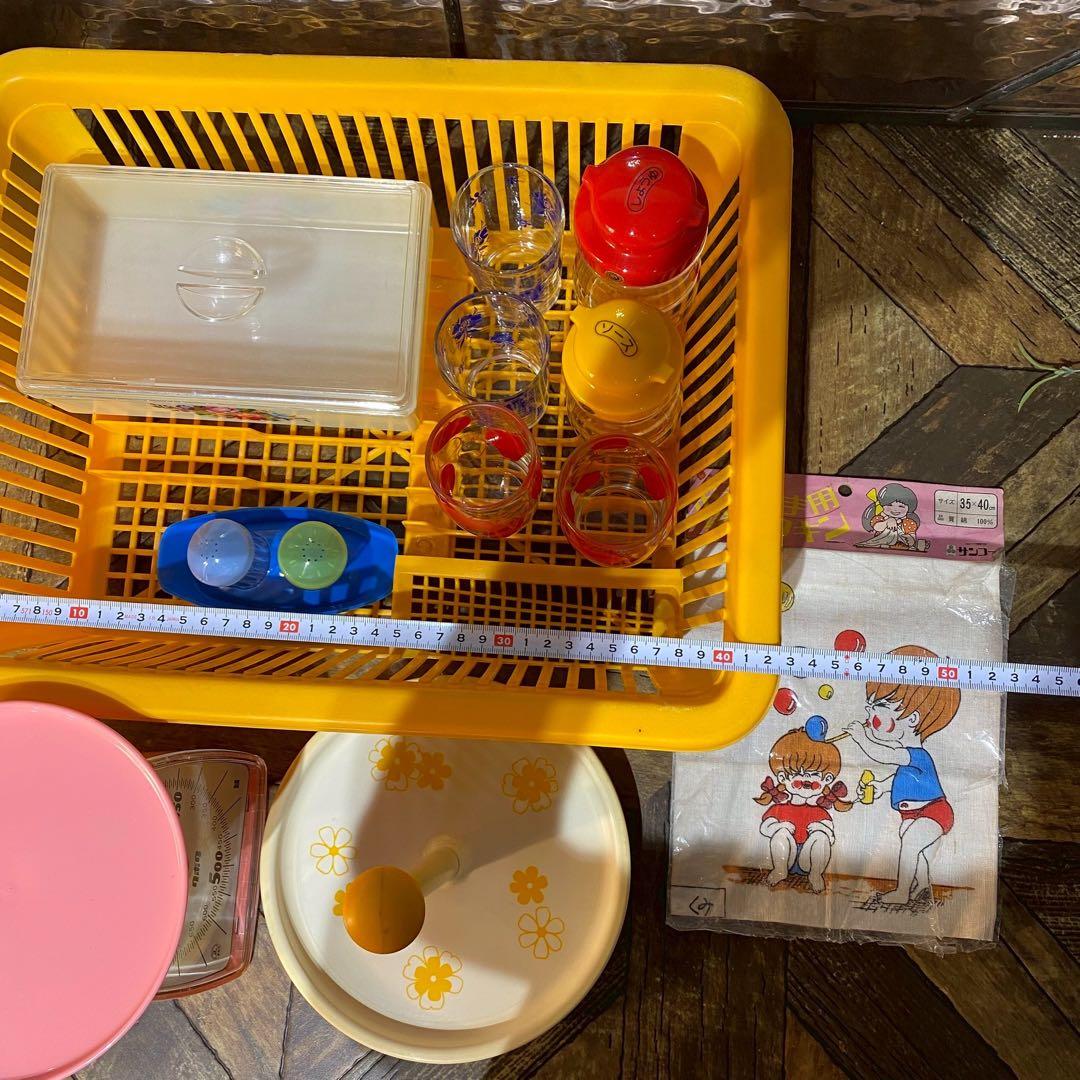 キッチン雑貨 セット 昭和レトロ 当時物 インテリア レトロポップ 調味