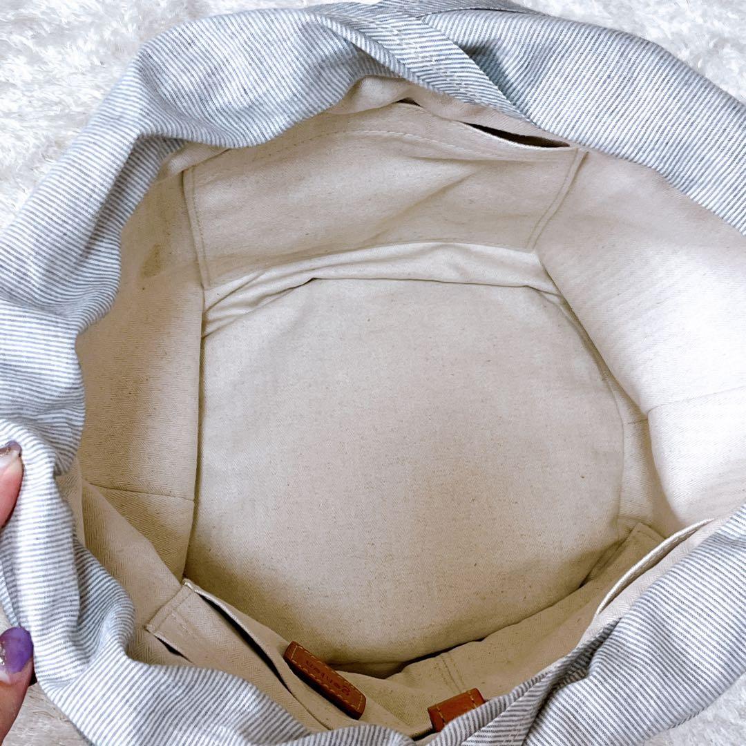 genten ゲンテン】かごバッグ ラッコルタ ラフィア編み レザー 極美品