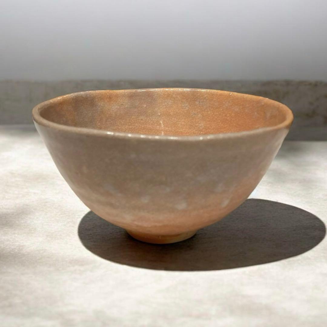 十四世 坂高麗左衛門（坂 悠太） 萩焼 茶碗「信」印有り 茶道具 ※共箱