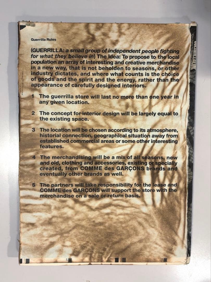 希少】GUERRILLAZINE ZINE no4