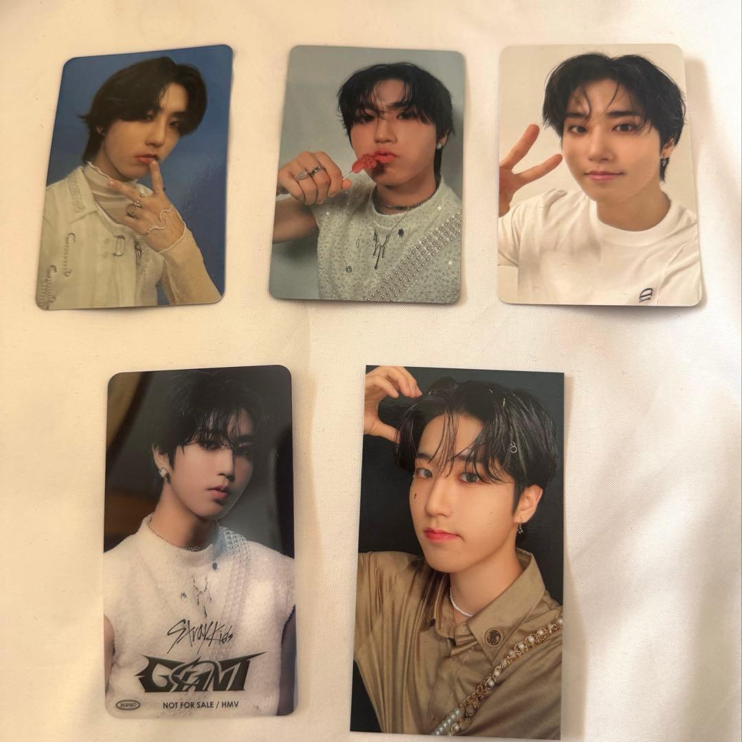 stray kidsハンジソン トレカ 5枚 - メルカリ