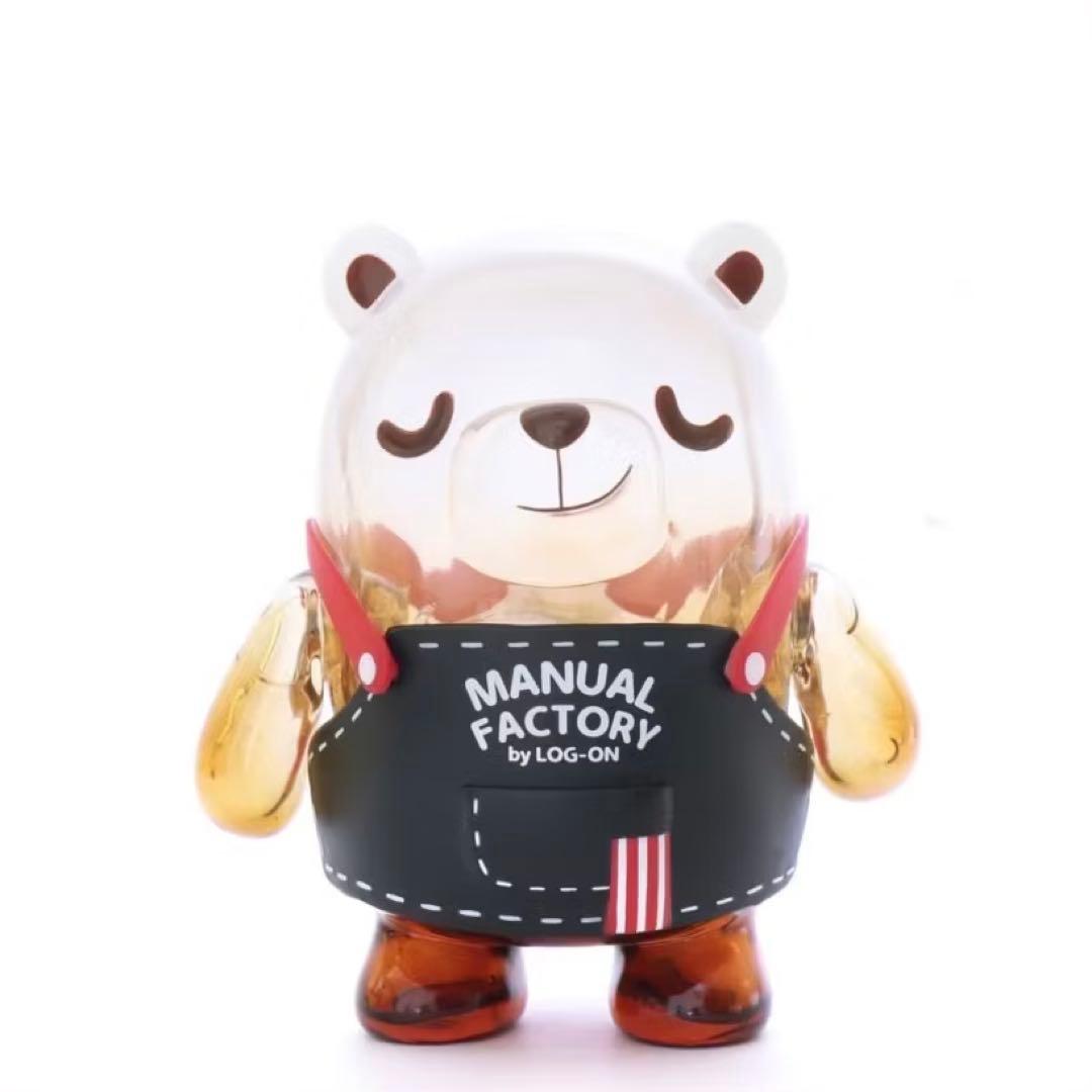 香港LOG-ON マニュアルファクトリーベア Soft Vinyl コーラ色 - karlan