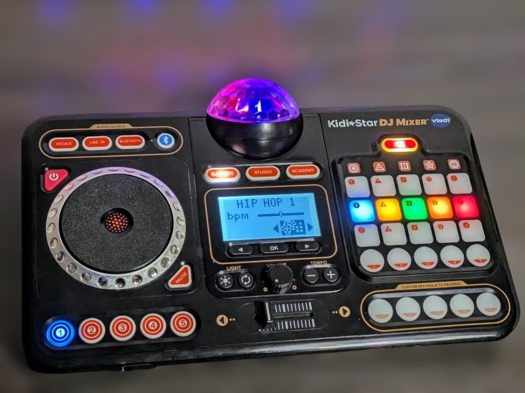 VTech Kidi Star DJ Mixer（キディスター）動作確認済み Amazon.com: VTech Kidi Star DJ Mixer : Toys & Games