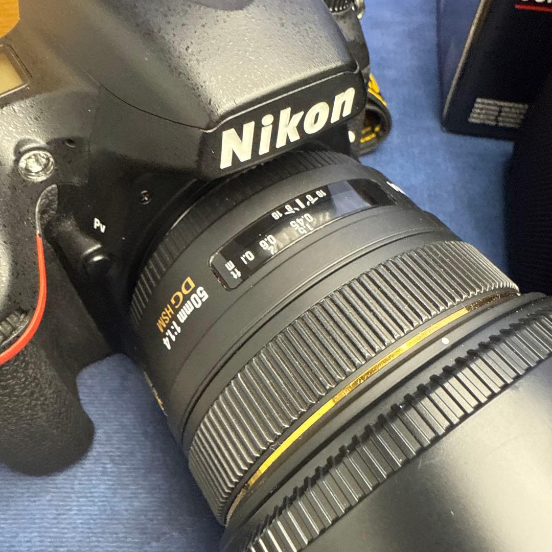 Nikon D750 デジタル一眼レフ + Sigma 50mm+ML-L3 - メルカリ