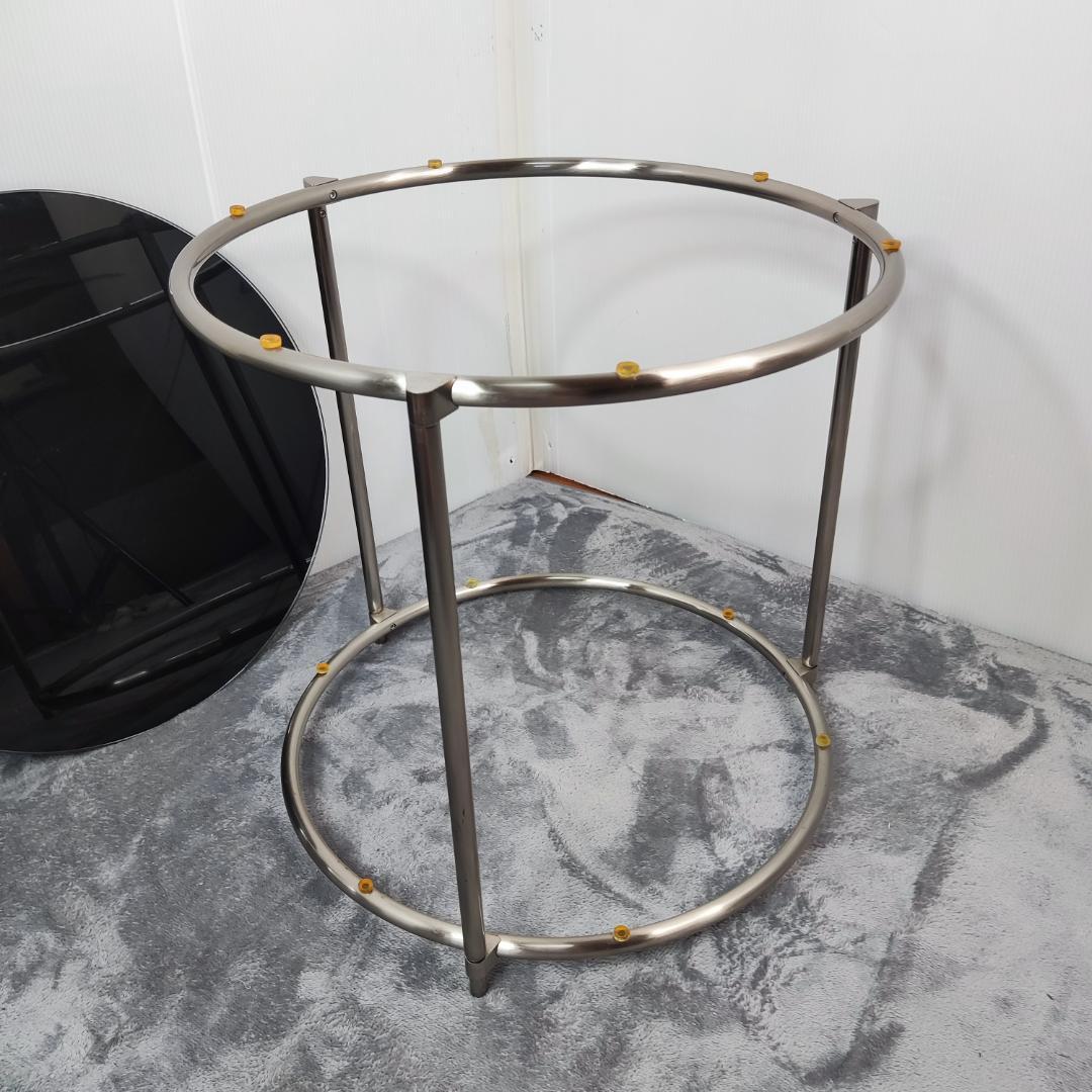 希少 IKEA STRIND キャスター無 サイドテーブル 黒 - メルカリ