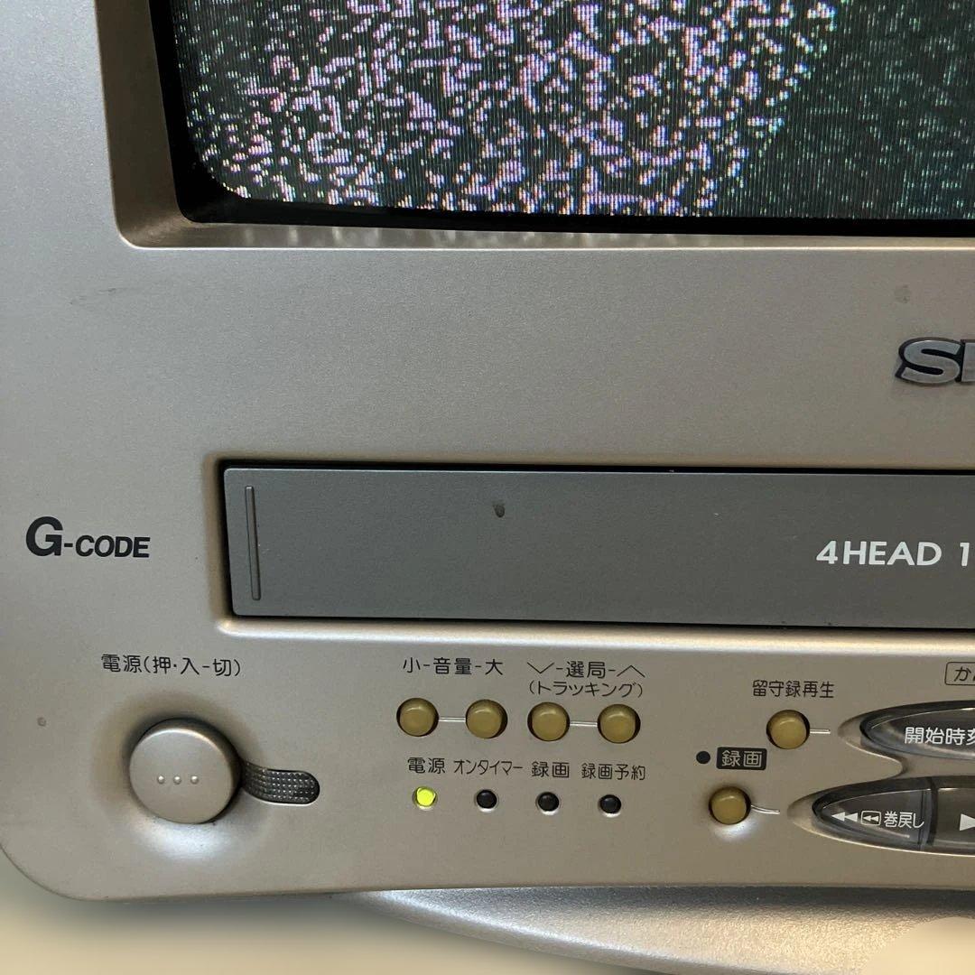 SHARP テレビデオ VT-147DE - メルカリ