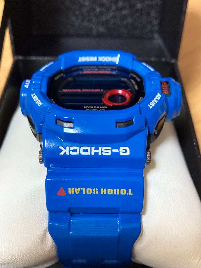 レア！希少色！美品！G-SHOCK ライズマンGW-9200BLJ-2JF 青 - メルカリ