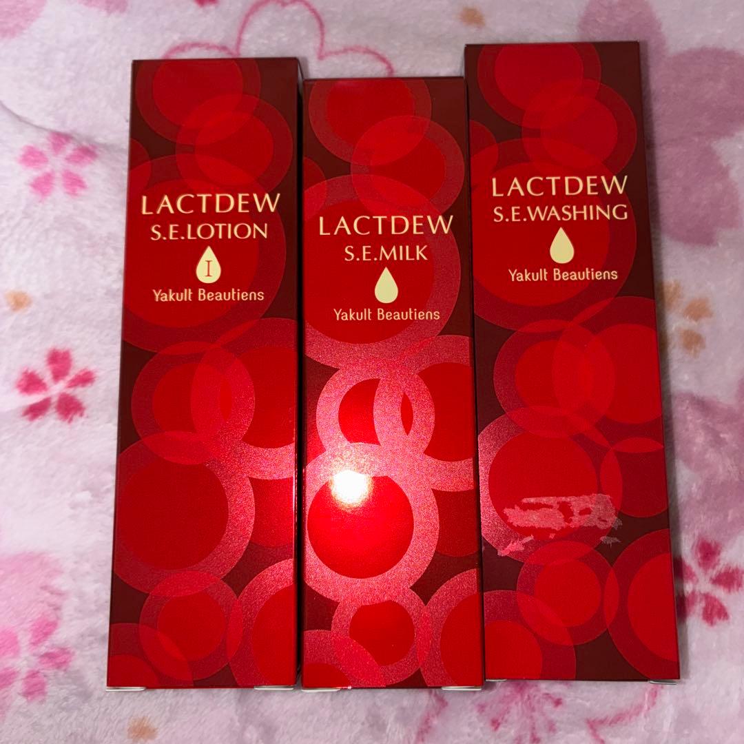 ラクトデュウ　ヤクルト　ローション　ミルク　ウォッシング LACTDEW ヤクルト ラクトデュウ S.E. ローション2 130ml ＋ ミルクa