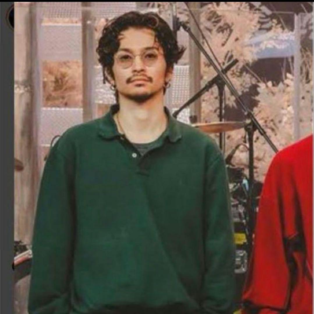 常田大希 着用 ポロバイラルフローレン ポロシャツ グリーン 90s 古着