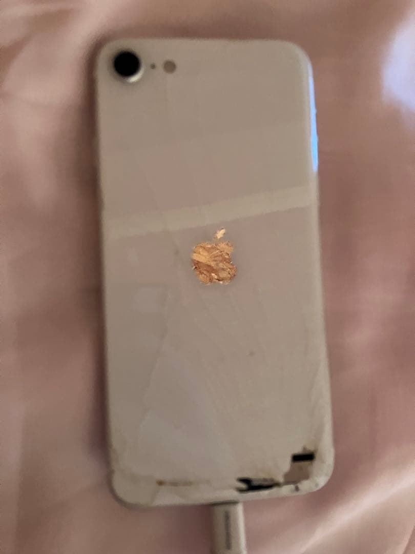 ジャンク】iPhoneSE2 64GB 背面割れ 液晶不具合有 - メルカリ