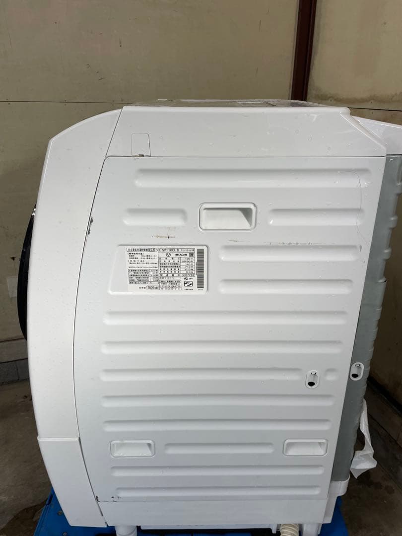 分解洗浄済　ドラム式洗濯機 11.0kg 日立 BD-SV110EL 2020