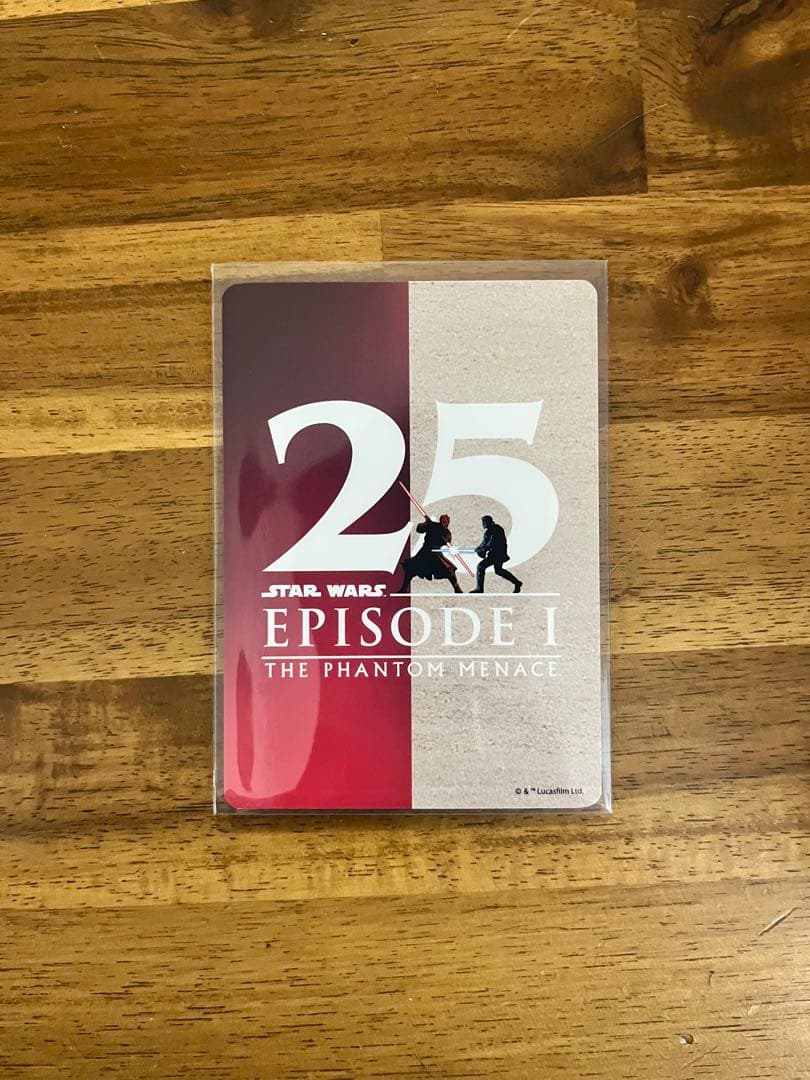 希少 ディズニーストア じゃんけんカード スターウォーズ エピソード1