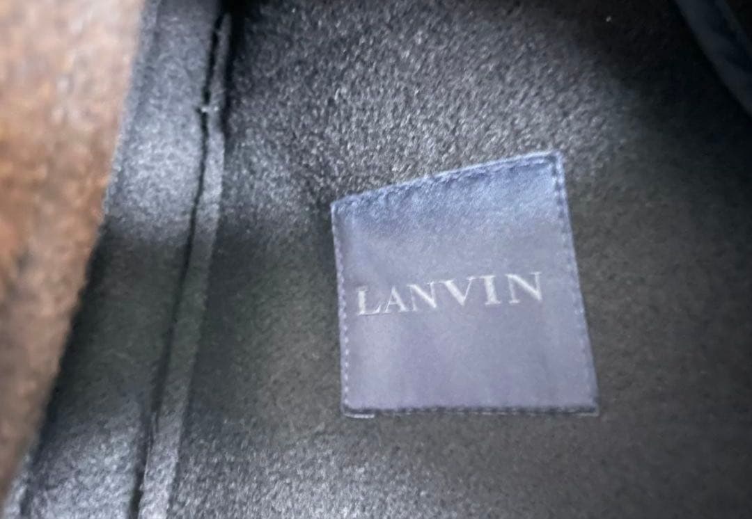 ま*と様 お得！超美品 LANVIN Paris ダッフルコート ランバン 定価