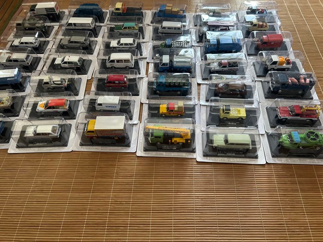 アシェット懐かしの商用車コレクション1号-119号新品未使用送料込み