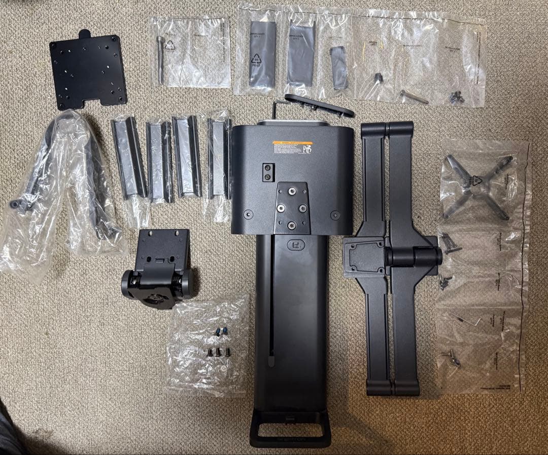 エルゴトロン TRACE (トレース) モニターマウント マットブラック 45-630-224 エルゴトロン TRACE (トレース) モニターマウント マット