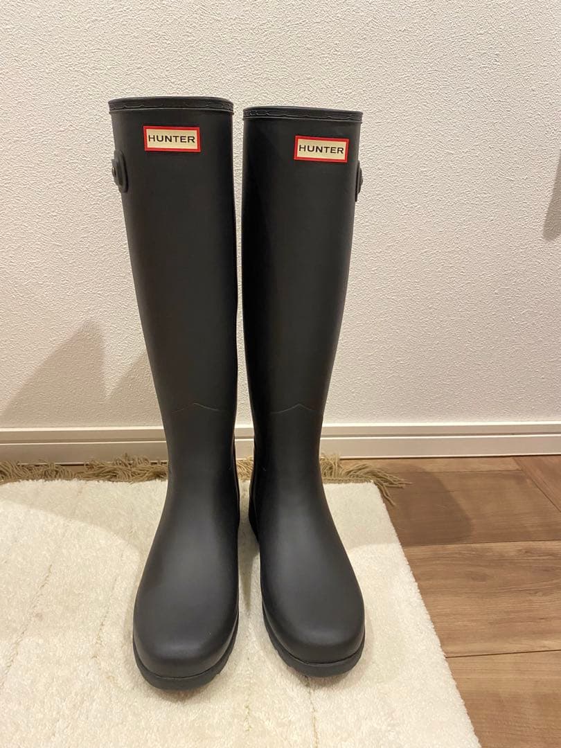 HUNTER レインブーツ 25cm 新品未使用 HUNTER（ハンター） レインブーツ レディース オリジナル トール