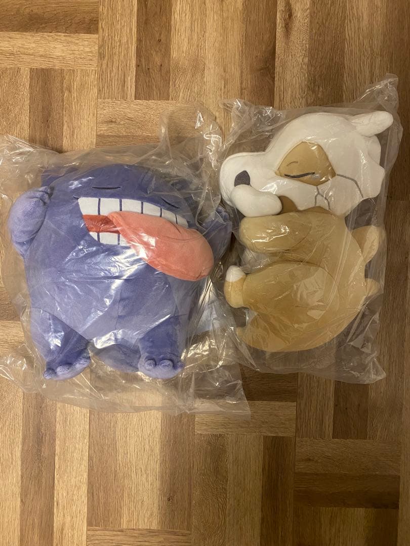 カラカラ　ゲンガー　ポケモンスリープ　ぬいぐるみ　ポケモンセンター もっちりぬいぐるみ Pokémon Sleep おやすみゲンガー ｜【公式