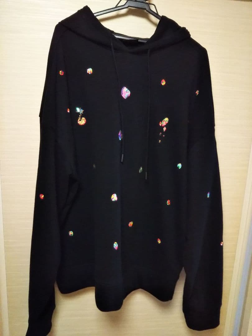 米津玄師 宝石パーカー BLACK XL - メルカリ