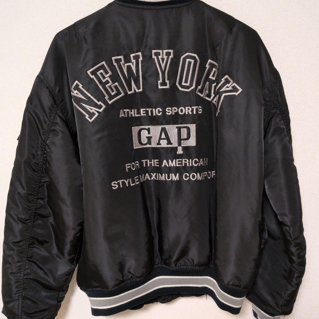 80s old GAP タロンジップ スタジャン ma-1 ボンバージャケット - メルカリ
