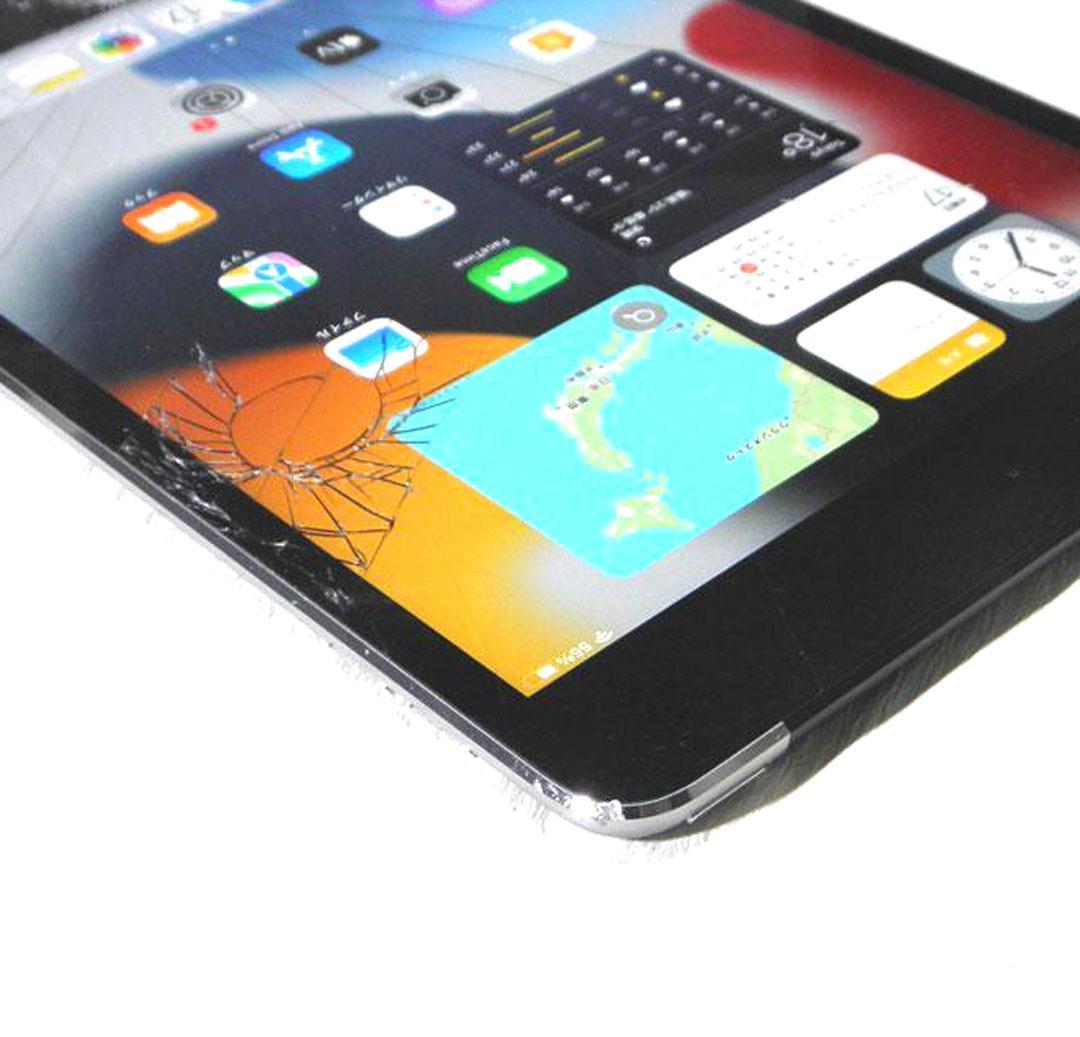 iPad mini 4（第4世代）SIMフリー☆バッテリー最大容量92％ 罅有