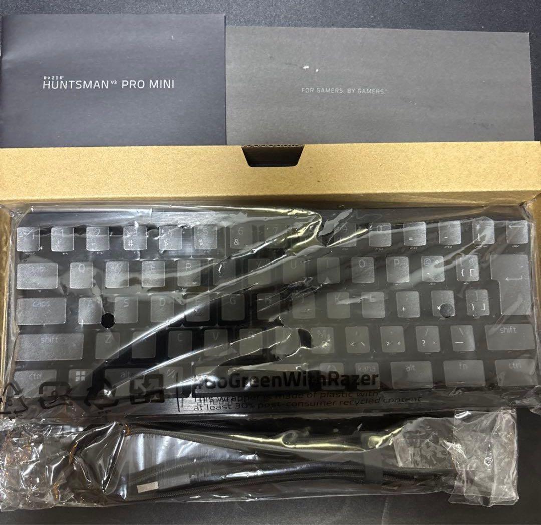 キーボード Razer Huntsman V3 Pro Mini プロ向けのコンパクトな 60% キーボード - Razer Huntsman V3 Pro Mini