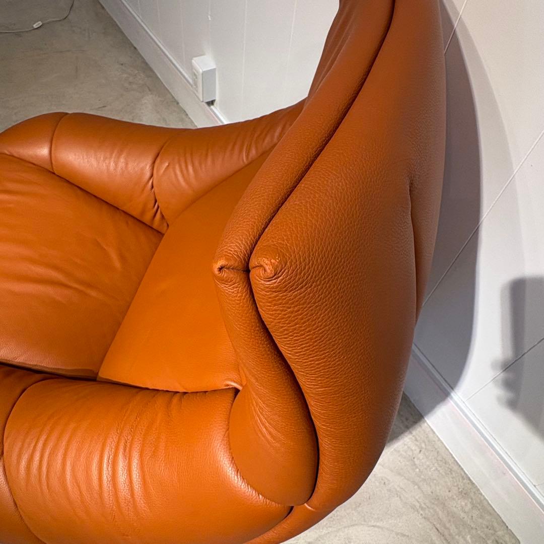 de sede スイス製 レザー ラウンジチェア - メルカリ