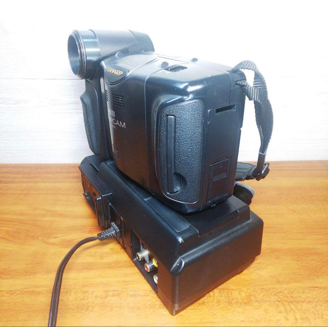 SHARP Hi8 ビデオカメラ VL-HL50 液晶ビューカム - メルカリ