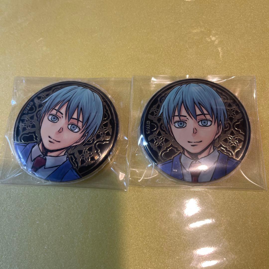 黒子テツヤ 黒子のバスケ展原画展アルティメタル缶バッジ