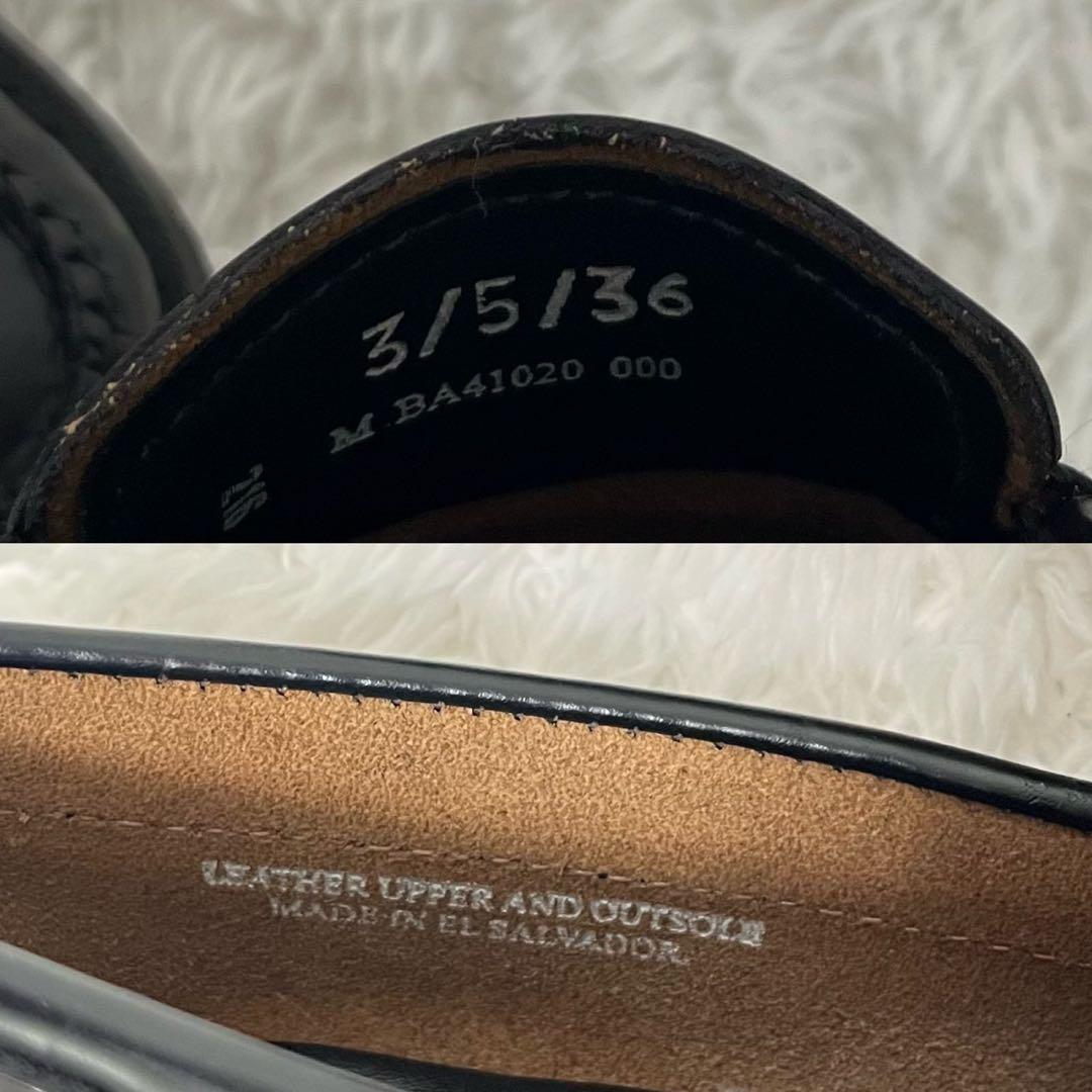 【未使用級】 G.H.BASS タッセルローファー 23.5cm フリンジ 本革