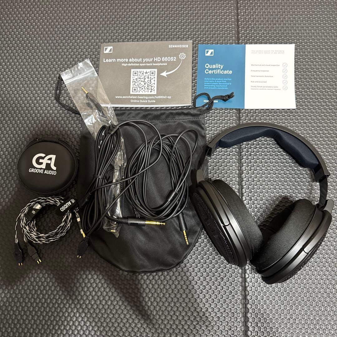【美品】Sennheiser HD 660S2 +α Sennheiser HD 660S2 Audiophile Headphones | Audio46