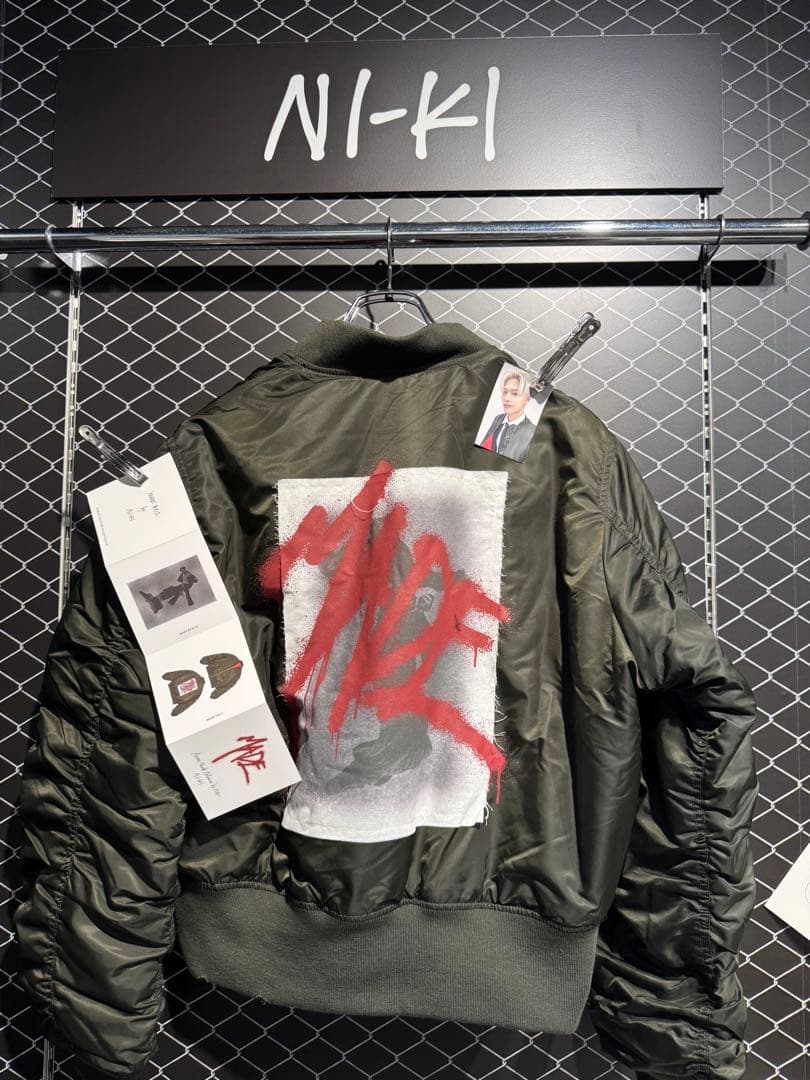 ENHYPEN NI-KI MA-1ジャケット Artist Made - メルカリ