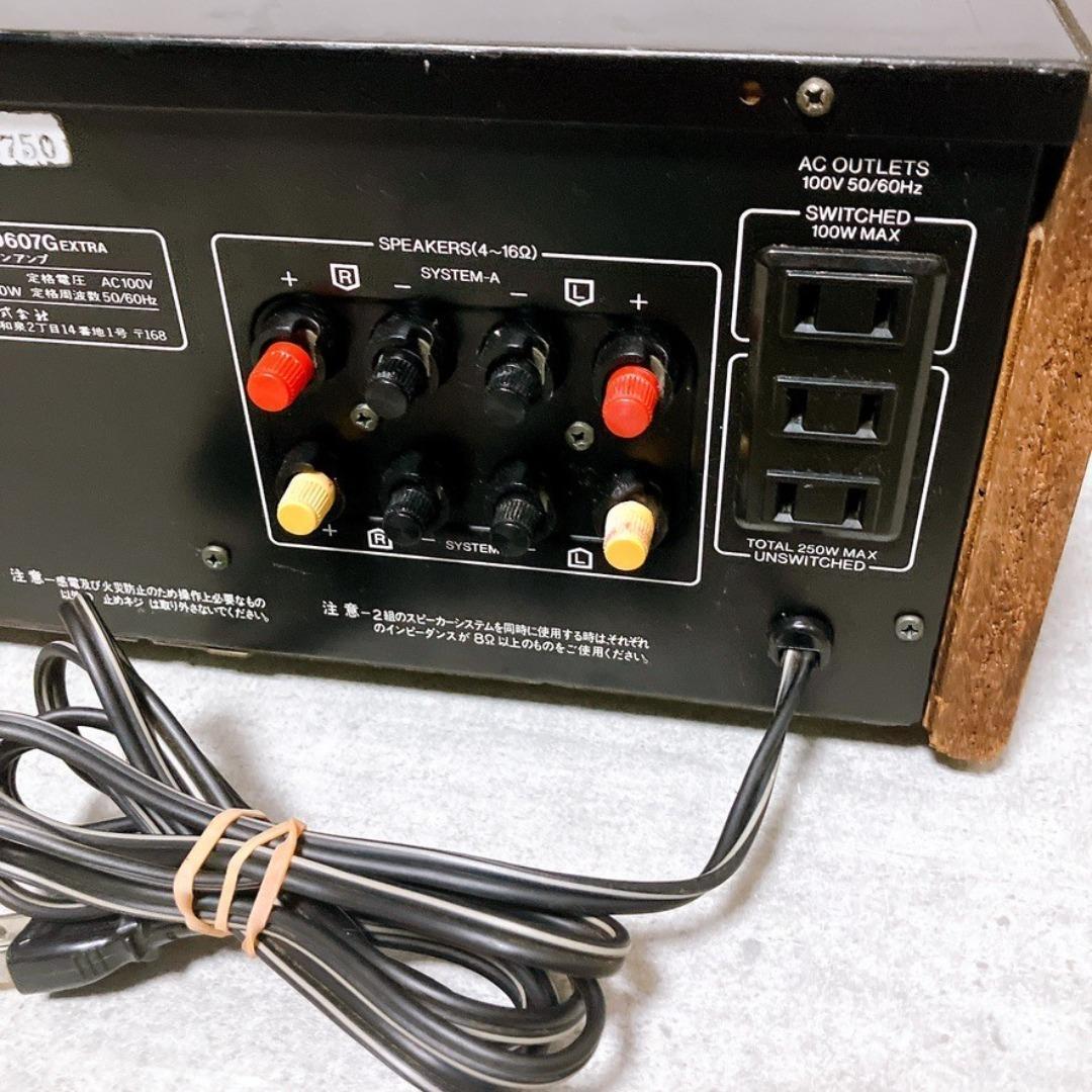 SANSUI AU-D607G EXTRA プリメインアンプ オーディオ機器 - メルカリ
