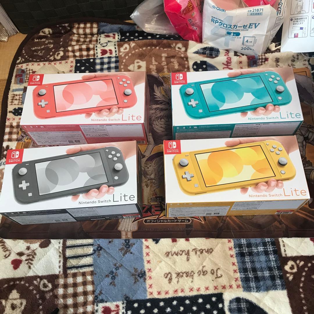 新品　Switch ライト　4個　まとめ売り Amazon.co.jp: Nintendo Switch Lite ハイラルエディション : ゲーム