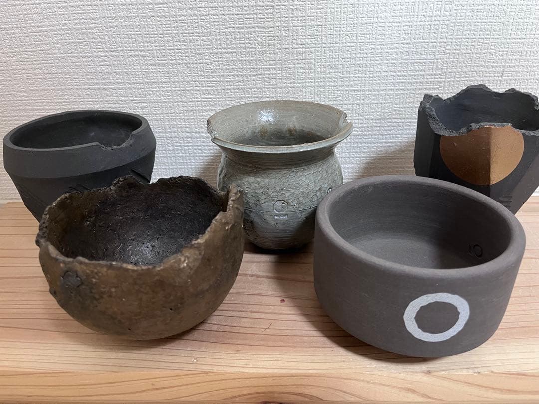 美品】作家鉢 5点セット（たけろうポット / N/OH / QUTOTEN.） - メルカリ