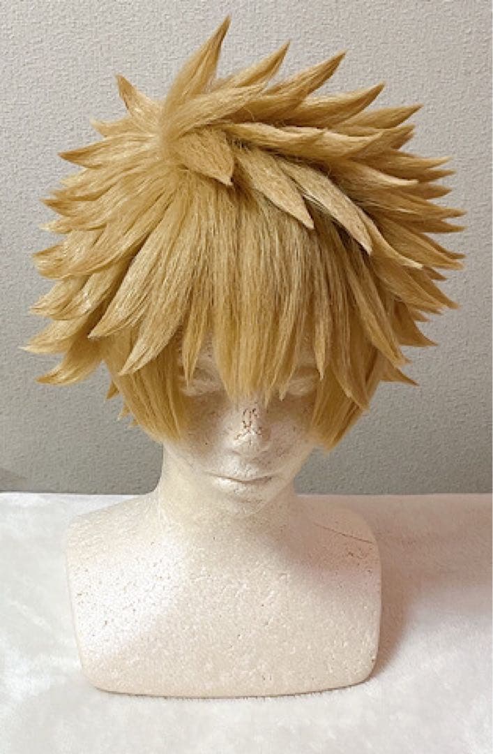 僕のヒーローアカデミア 爆豪勝己 セット済 ウィッグ コスプレ衣装