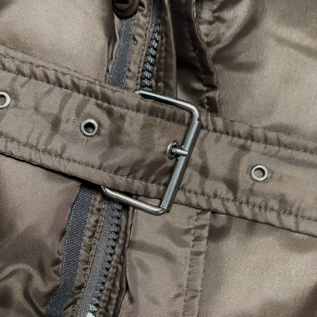 極美品 バーニーズニューヨーク ダウンジャケット イタリア製 ダーク