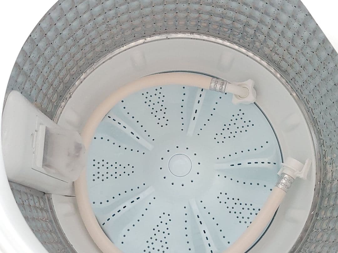 ひらがな AQUA 全自動洗濯機 AQW-S5PBK 5.0kg 24年製