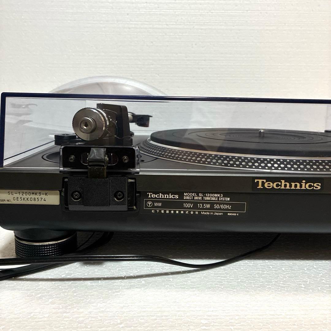 Technics SL-1200MK3 ⑤ 通電・動作・音出し確認問題無し - メルカリ